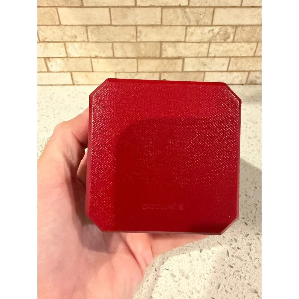 Cartier Red Gold Genuine Watch Bracelet Storage Box Empty Case COWA 0049